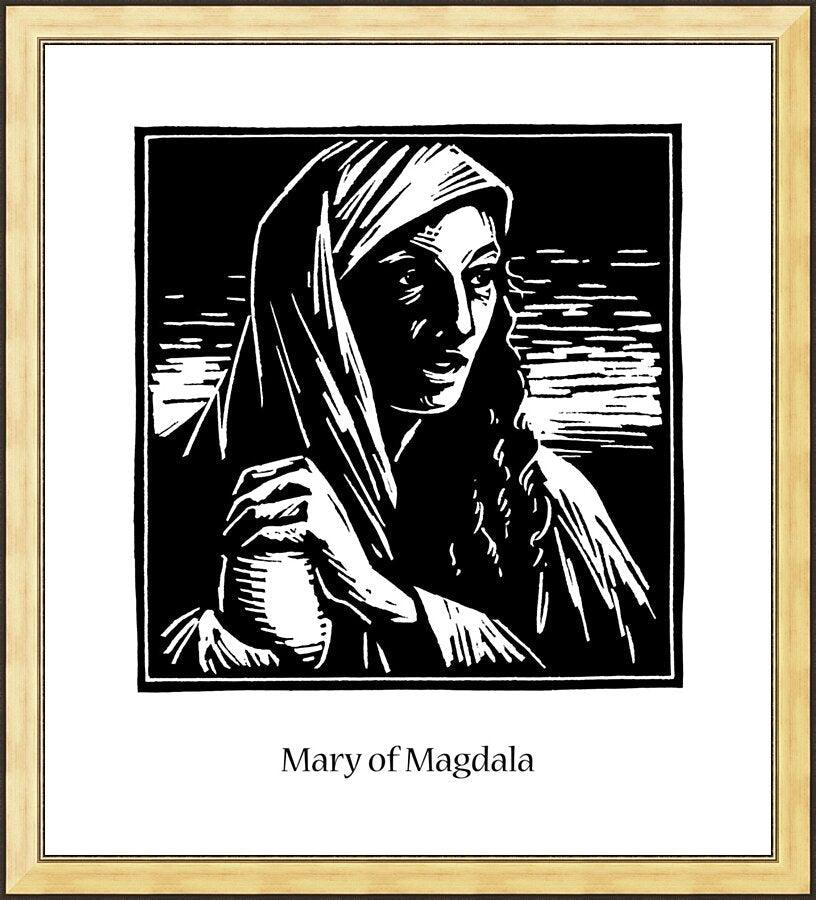 Wall Frame Gold - St. Mary Magdalene by J. Lonneman