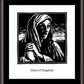 Wall Frame Espresso, Matted - St. Mary Magdalene by J. Lonneman