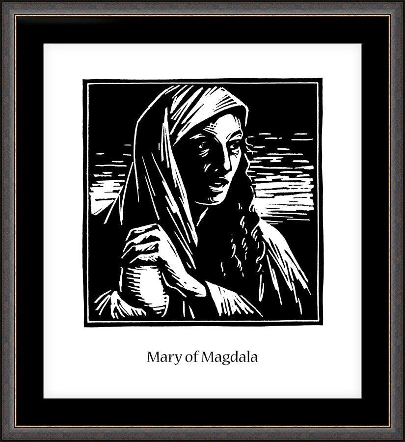 Wall Frame Espresso, Matted - St. Mary Magdalene by Julie Lonneman - Trinity Stores