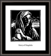 Wall Frame Espresso - St. Mary Magdalene by J. Lonneman