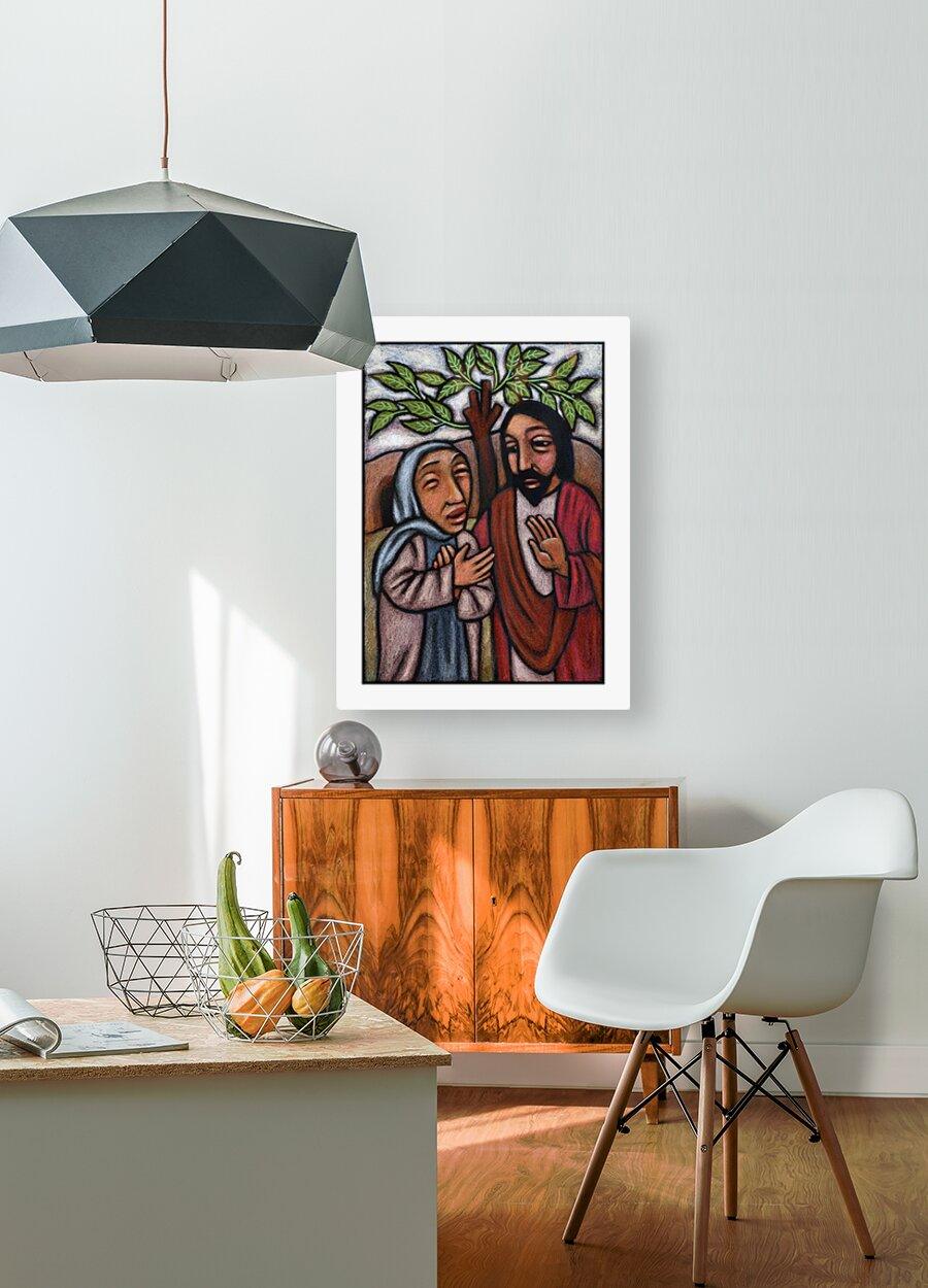 Acrylic Print - Lent, 5th Sunday - Martha Pleads With Jesus by J. Lonneman - trinitystores