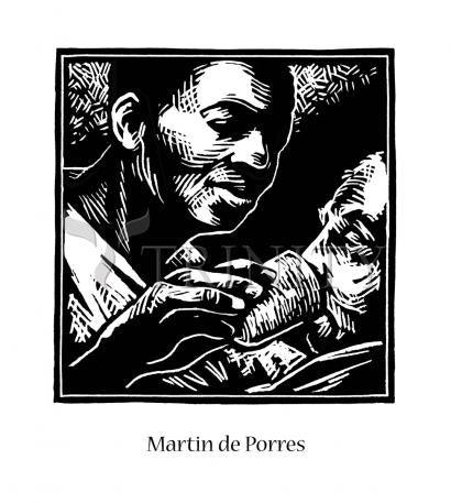 Acrylic Print - St. Martin de Porres by J. Lonneman
