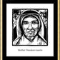 Wall Frame Gold, Matted - St. Mother Théodore Guérin by J. Lonneman
