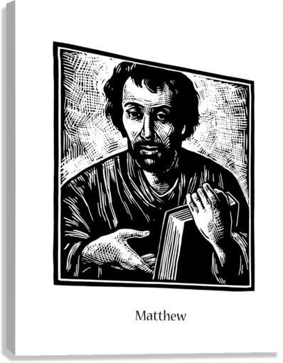 Canvas Print - St. Matthew by J. Lonneman