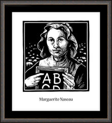 Wall Frame Espresso - Marguerite Naseau by J. Lonneman