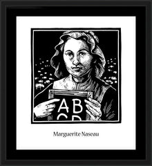 Wall Frame Black - Marguerite Naseau by J. Lonneman