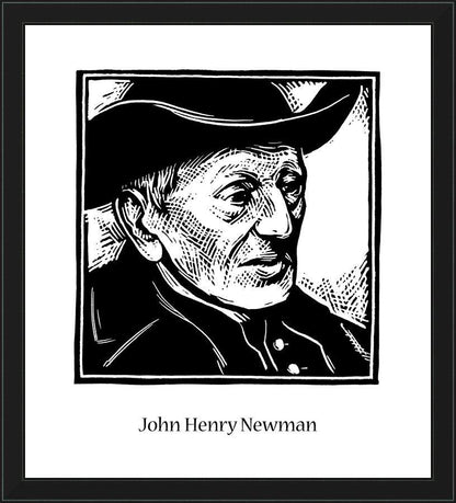 Wall Frame Black - St. John Henry Newman by J. Lonneman
