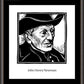 Wall Frame Espresso, Matted - St. John Henry Newman by Julie Lonneman - Trinity Stores