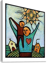 Canvas Print - Parent and Child by J. Lonneman