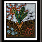 Wall Frame Espresso, Matted - Parable of the Seed by J. Lonneman
