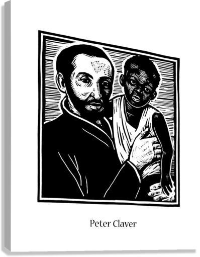 Canvas Print - St. Peter Claver by J. Lonneman
