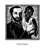 Metal Print - St. Peter Claver by Julie Lonneman - Trinity Stores