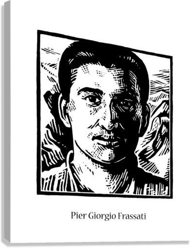 Canvas Print - St. Pier Giorgio Frassati by J. Lonneman
