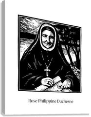 Canvas Print - St. Rose Philippine Duchesne by J. Lonneman