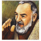 Wall Frame Gold, Matted - St. Padre Pio by Julie Lonneman - Trinity Stores