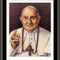 Wall Frame Espresso, Matted - St. John XXIII by J. Lonneman