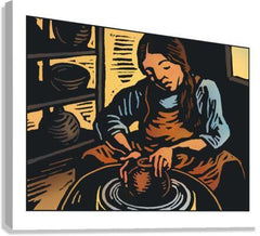 Canvas Print - Potter by J. Lonneman