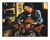 Acrylic Print - Potter by Julie Lonneman - Trinity Stores