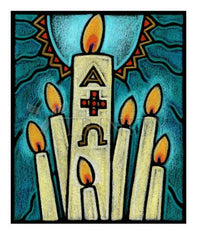 Acrylic Print - Paschal Candle by J. Lonneman