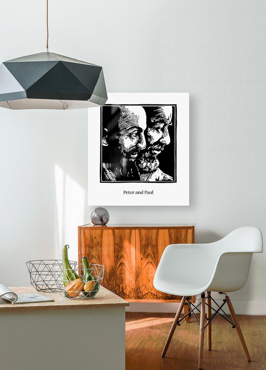 Acrylic Print - Sts. Peter and Paul by J. Lonneman - trinitystores