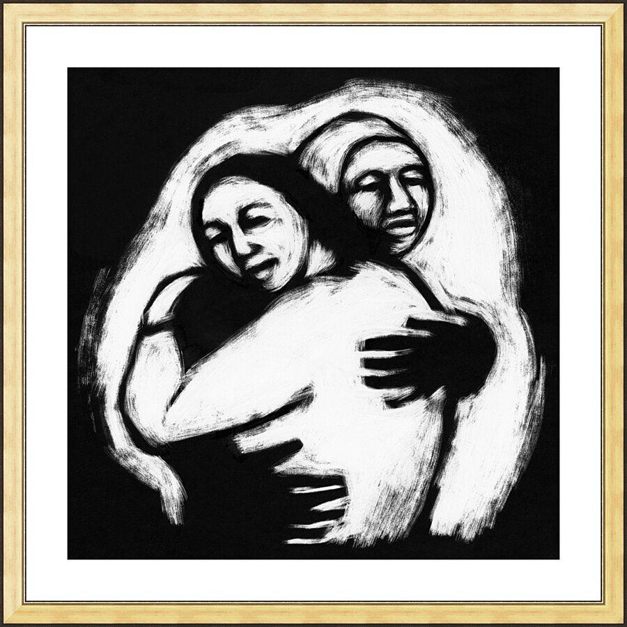 Wall Frame Gold, Matted - Reconciliation by Julie Lonneman - Trinity Stores