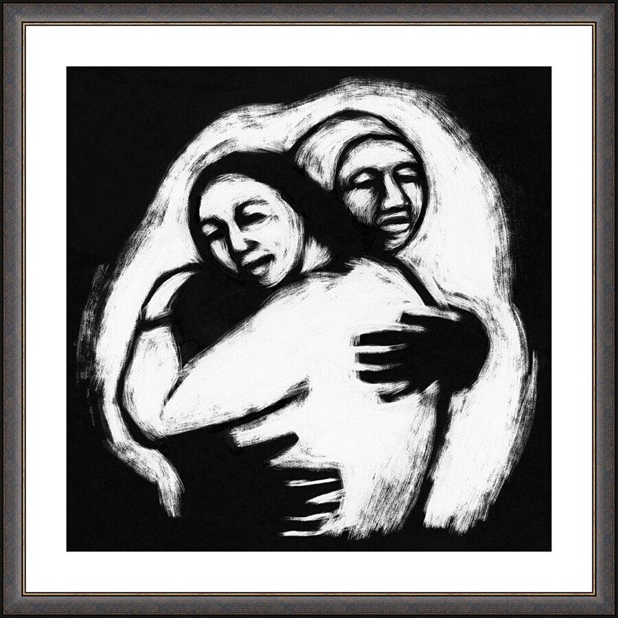 Wall Frame Espresso, Matted - Reconciliation by Julie Lonneman - Trinity Stores