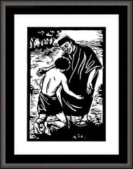 Wall Frame Espresso - Return of the Prodigal by J. Lonneman