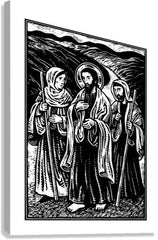 Canvas Print - Road to Emmaus by J. Lonneman