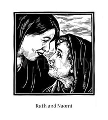 Metal Print - St. Ruth and Naomi by J. Lonneman