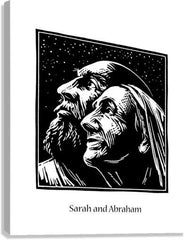 Canvas Print - Sarah and Abraham by J. Lonneman