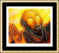 Wall Frame Gold - Conversion of Saul by J. Lonneman