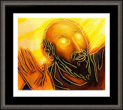 Wall Frame Espresso - Conversion of Saul by J. Lonneman