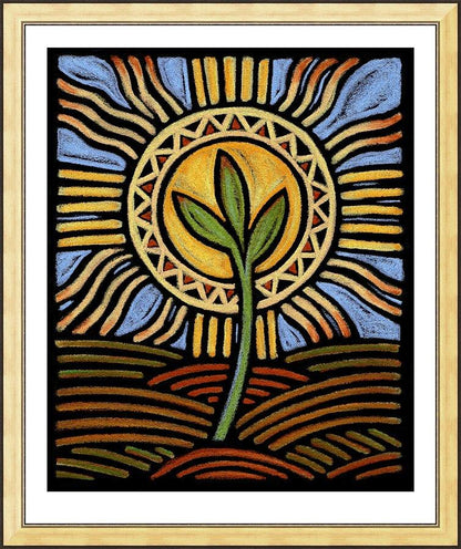 Wall Frame Gold - Easter Seedling by Julie Lonneman - Trinity Stores