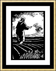 Wall Frame Gold - Sower by J. Lonneman