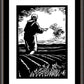 Wall Frame Espresso, Matted - Sower by Julie Lonneman - Trinity Stores