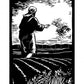 Wall Frame Black, Matted - Sower by Julie Lonneman - Trinity Stores