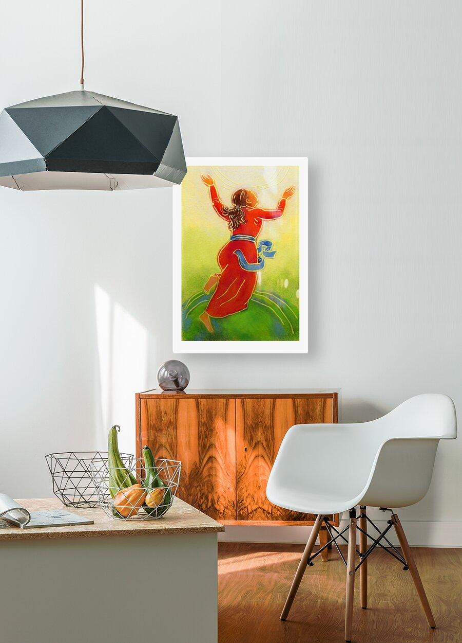 Metal Print - Assumption of Mary by Julie Lonneman - Trinity Stores