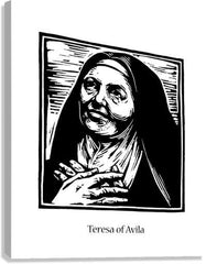 Canvas Print - St. Teresa of Avila by J. Lonneman