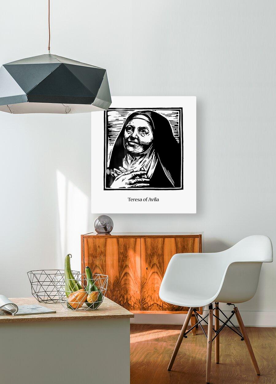 Acrylic Print - St. Teresa of Avila by Julie Lonneman - Trinity Stores