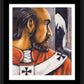 Wall Frame Black, Matted - St. Thomas Becket by Julie Lonneman - Trinity Stores