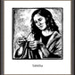 Wall Frame Espresso - St. Tabitha by J. Lonneman