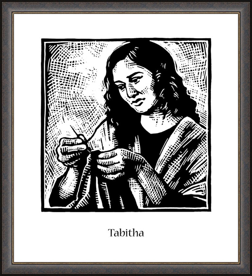 Wall Frame Espresso - St. Tabitha by J. Lonneman