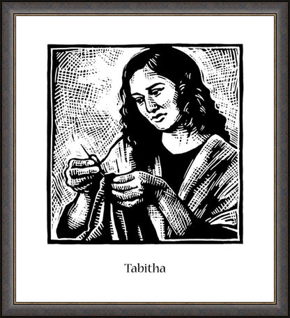 Wall Frame Espresso - St. Tabitha by J. Lonneman