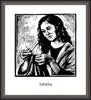 Wall Frame Espresso - St. Tabitha by J. Lonneman