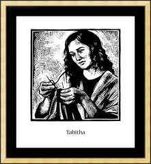 Wall Frame Gold - St. Tabitha by J. Lonneman