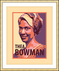 Wall Frame Gold - Sr. Thea Bowman by J. Lonneman