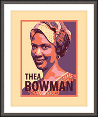 Wall Frame Espresso - Sr. Thea Bowman by J. Lonneman