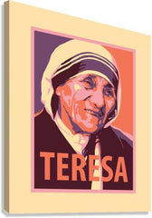 Canvas Print - St. Teresa of Calcutta by J. Lonneman