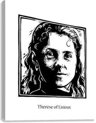 Canvas Print - St. Thérèse of Lisieux by J. Lonneman
