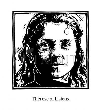 Canvas Print - St. Thérèse of Lisieux by Julie Lonneman - Trinity Stores